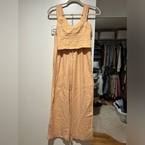 Peach tank and pants set